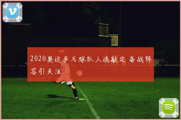 2020奥运乒乓球队人选敲定 备战阵容引关注